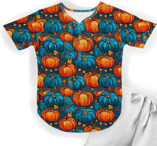 Pumpkin Patch Women’s Short Sleeve V-neck Shirt bamboo
