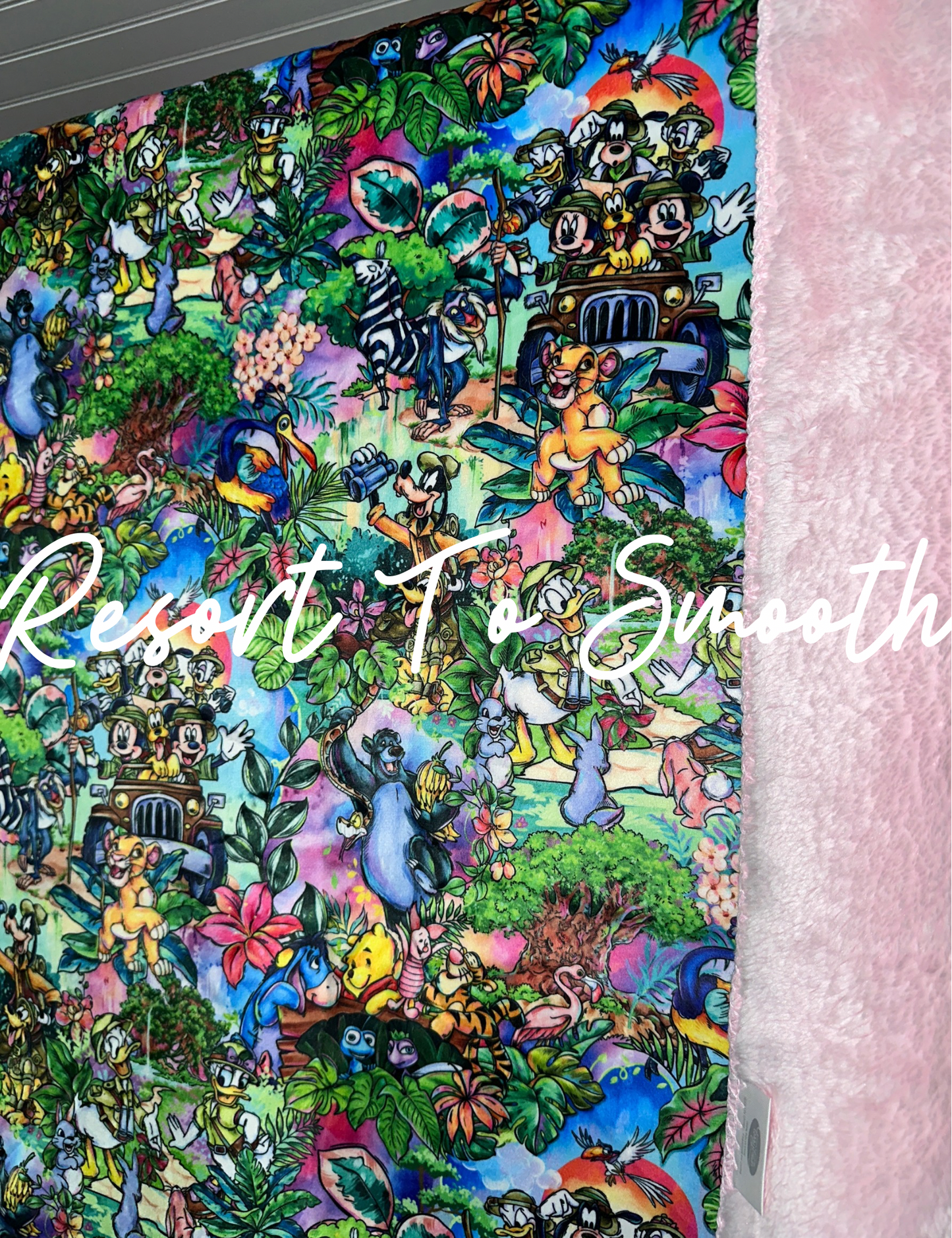 Double Layered MINKY Blanket 40”x30