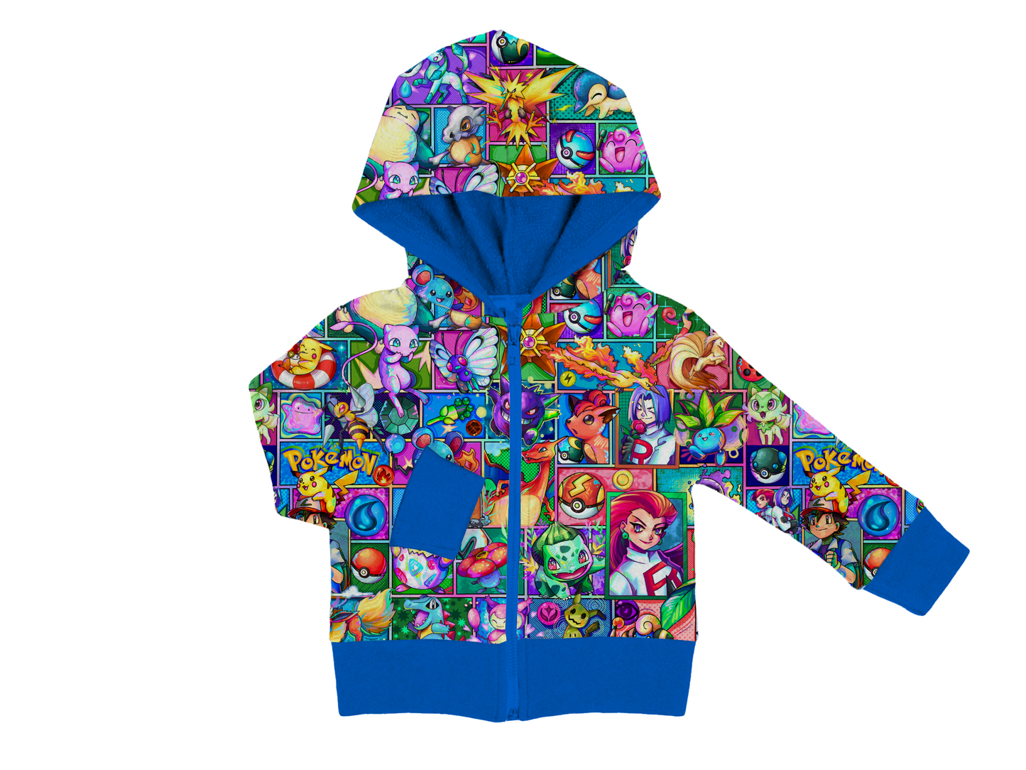 “We Pekachu” Zippered Hoodie