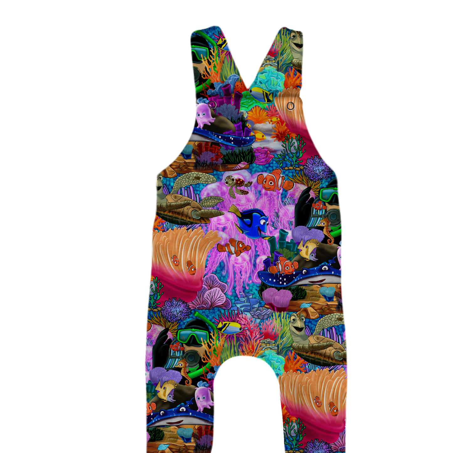 Nemo Short Overalls Bamboo Dungarees
