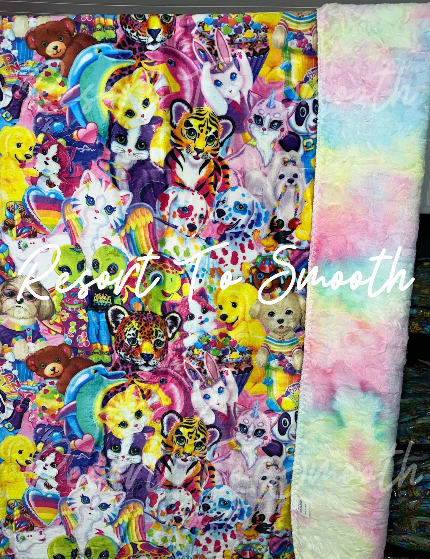 Double Layered MINKY Blanket 60”x50