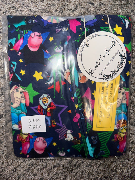 Sing Bamboo Zippy WITH FEET GRIPS