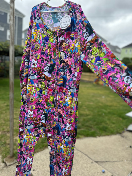 PINK DUO ADULT ZIPPY (women size down 1 for tight fit)