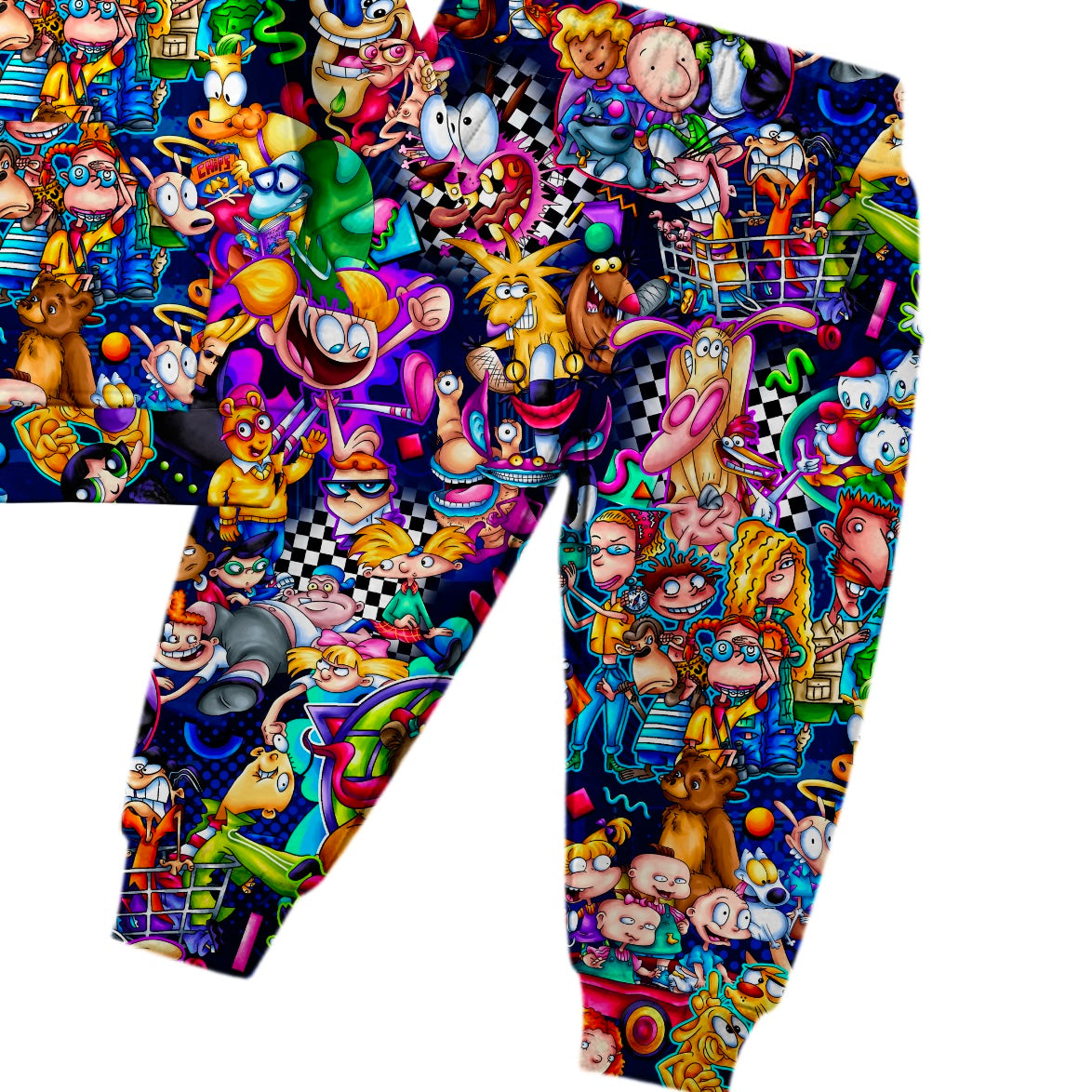 “ 90’s Cartoon Studio ” Adult French Terry Bamboo Joggers