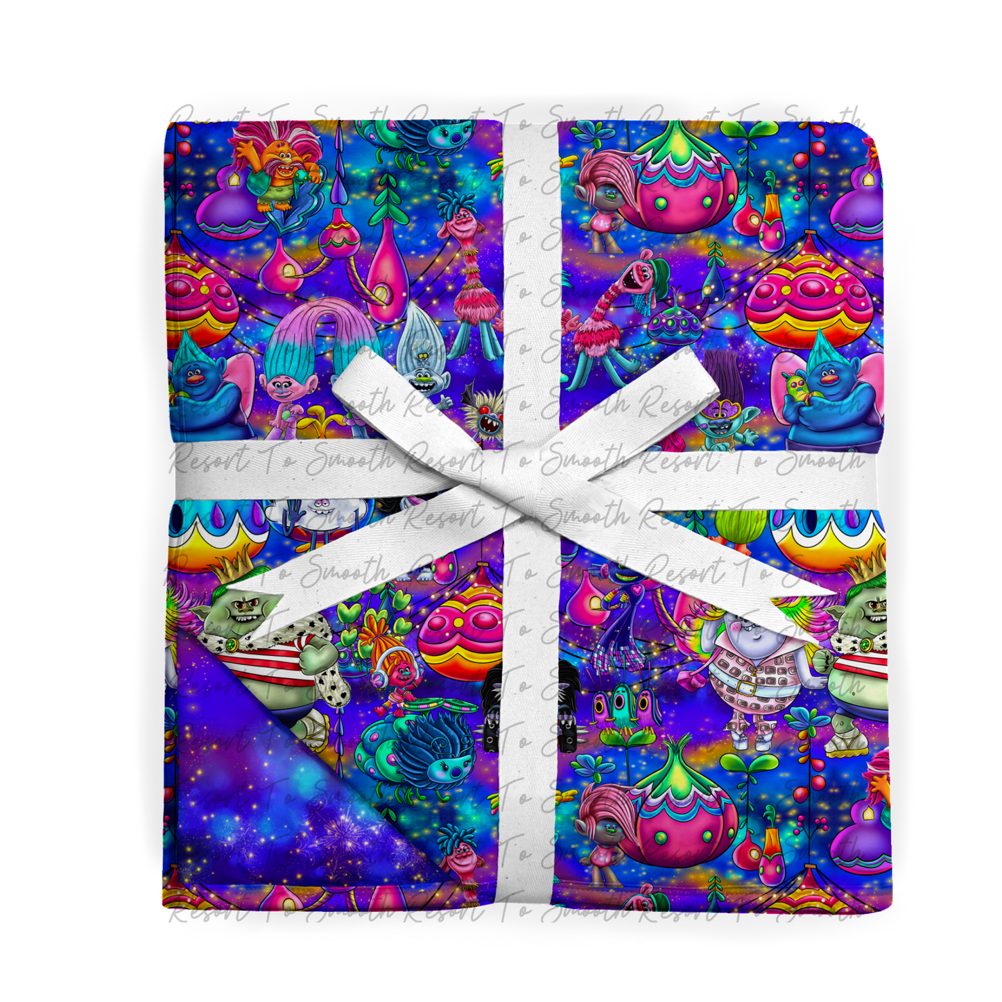 Trolls 60”x50” Double Layered Bamboo Blanket