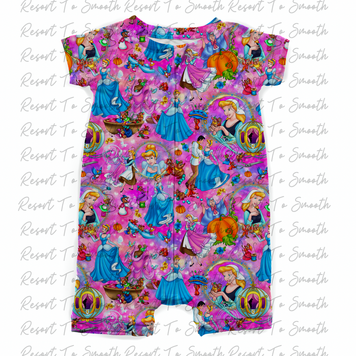 Cinderella Glass Slipper Bamboo Shortie