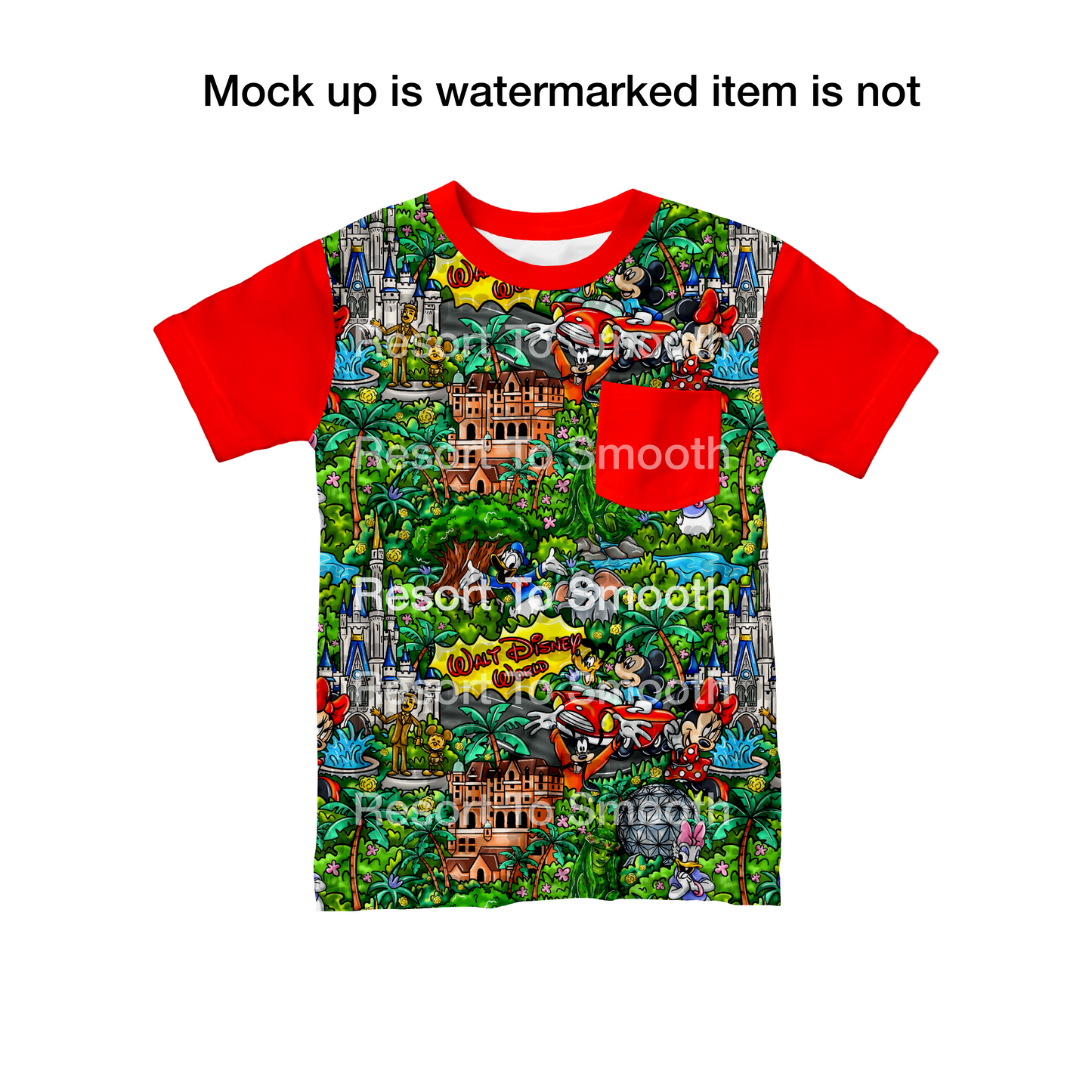Magic Kingdom Short Sleeve Pocket Tee