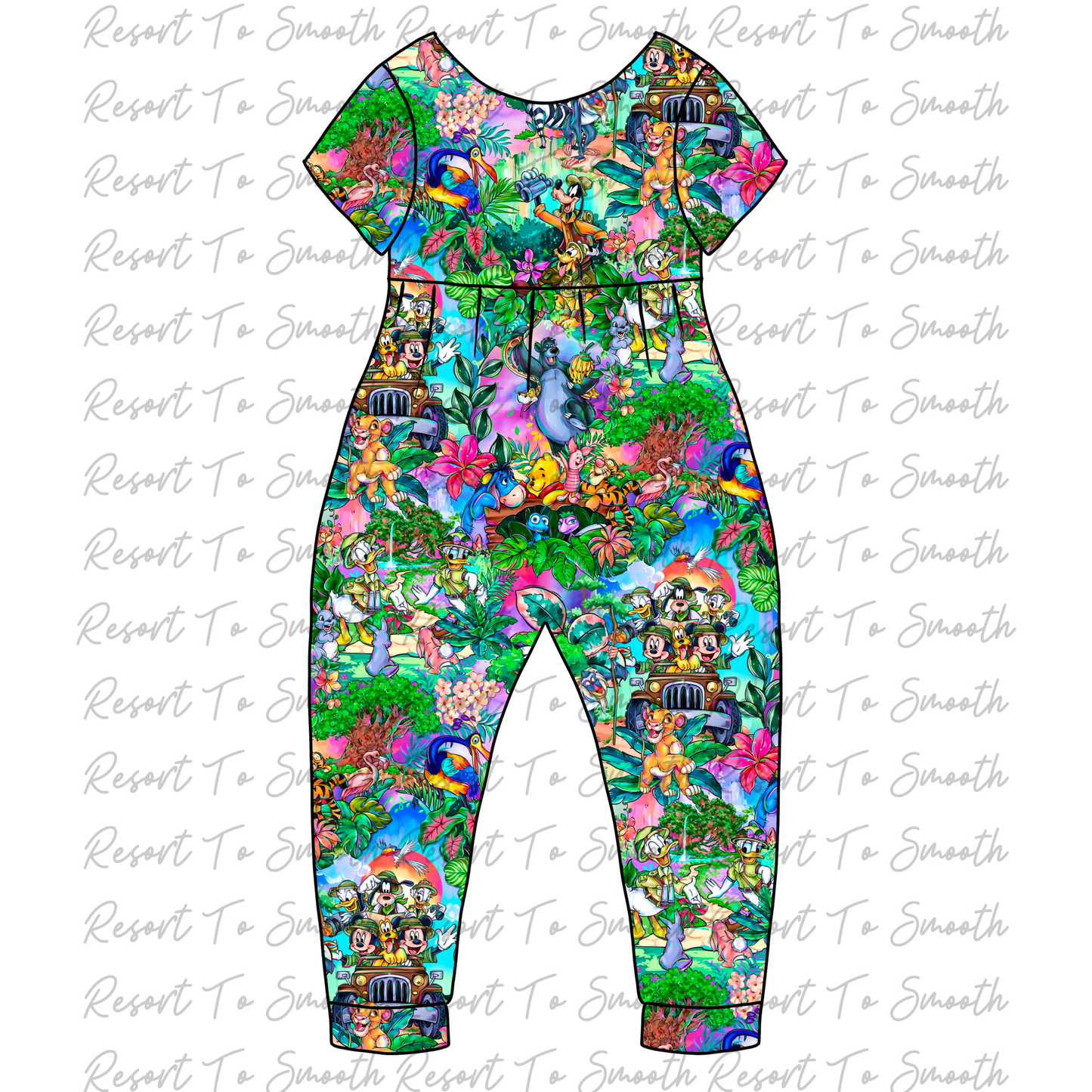 Short Sleeve Bubble Romper pattern5