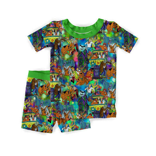 Ruh Roh Short Sleeve Short Set