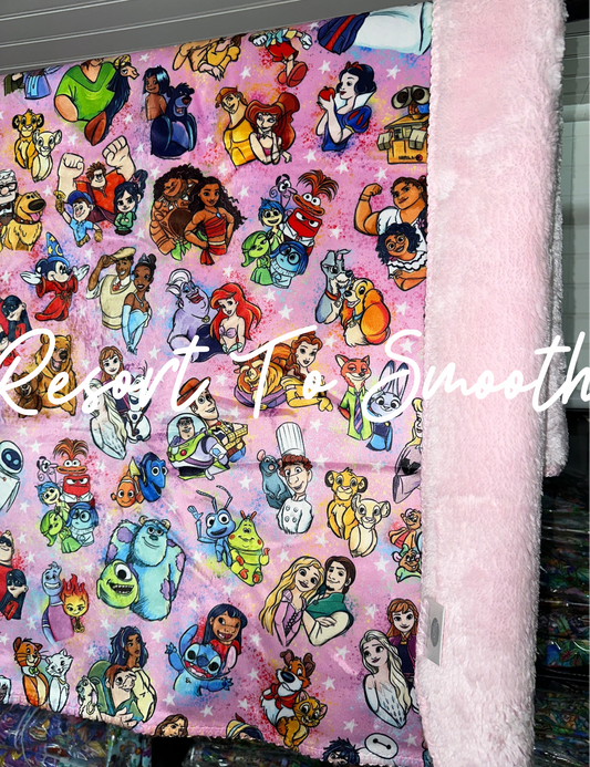 Double Layered MINKY Blanket 40”x30