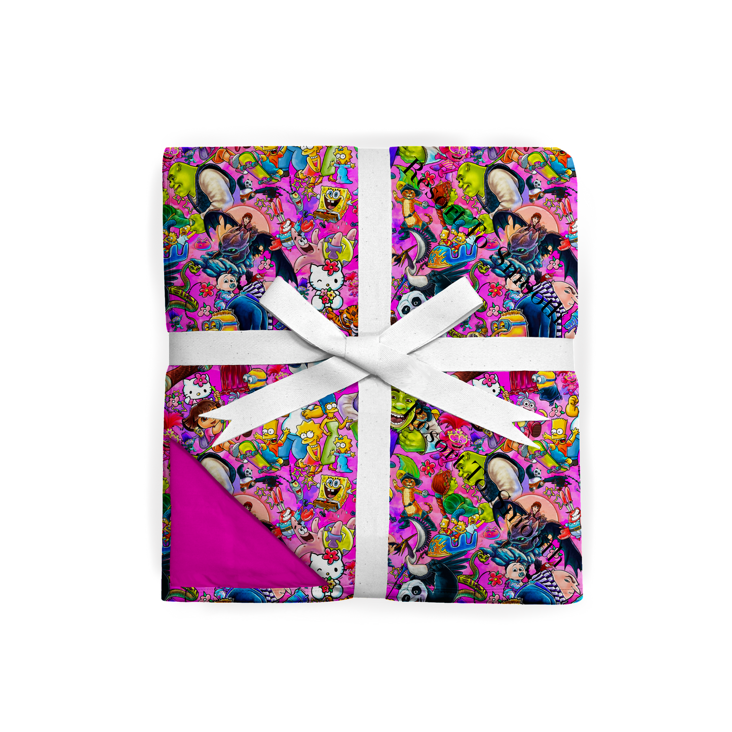 PINK DUO 60”x50” Double Layered Bamboo Blanket