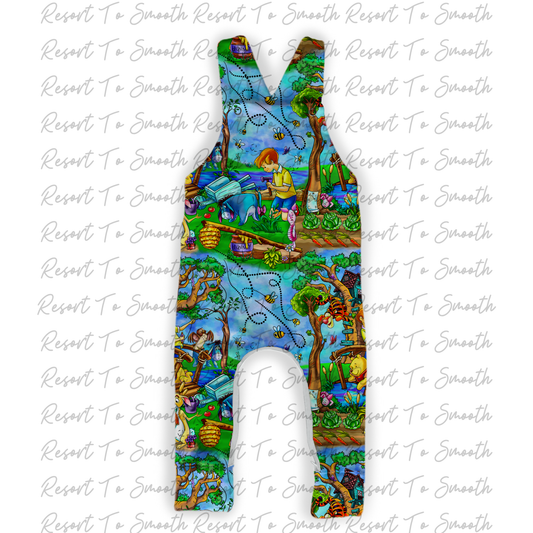 overalls with zipper pattern3