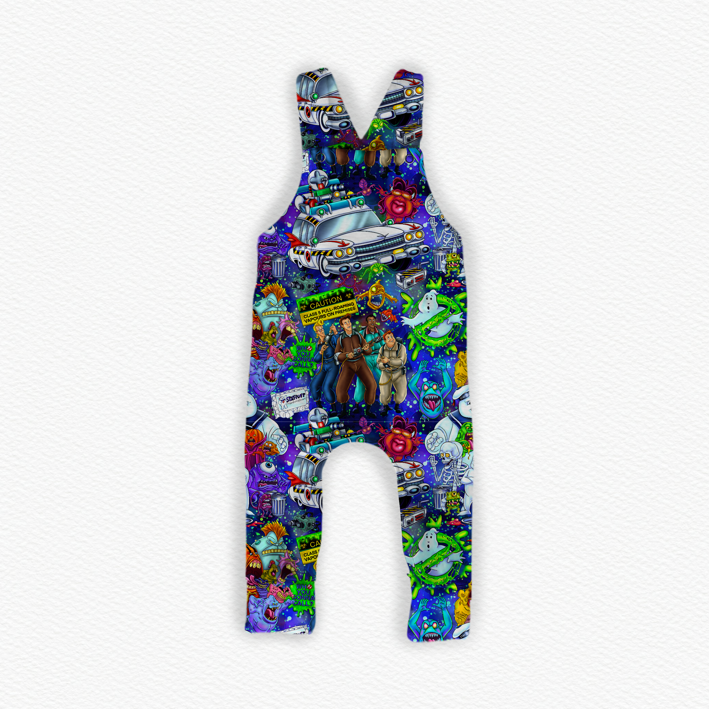Ghost Busters Bamboo Overalls Dungarees