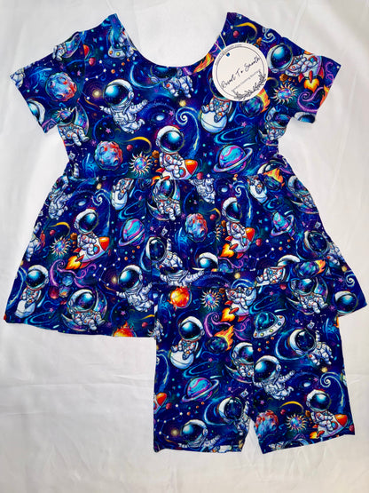 Gen Alpha Short Sleeve Bamboo Peplum Set *NO CODES *