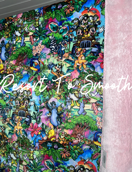 Double Layered MINKY Blanket 40”x30