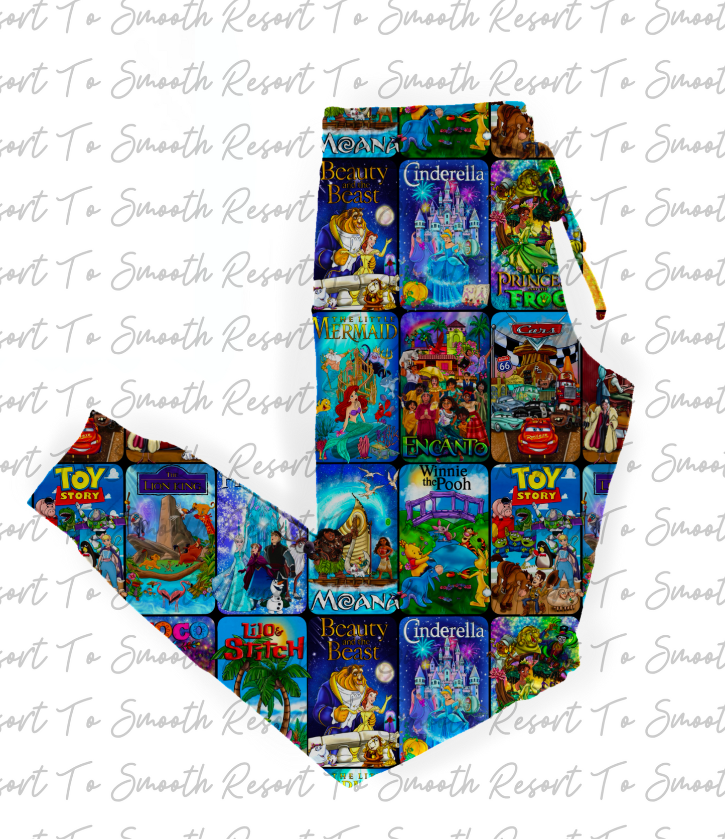 “ VHS TO DVD ” Women’s Joggers TERRY BAMBOO