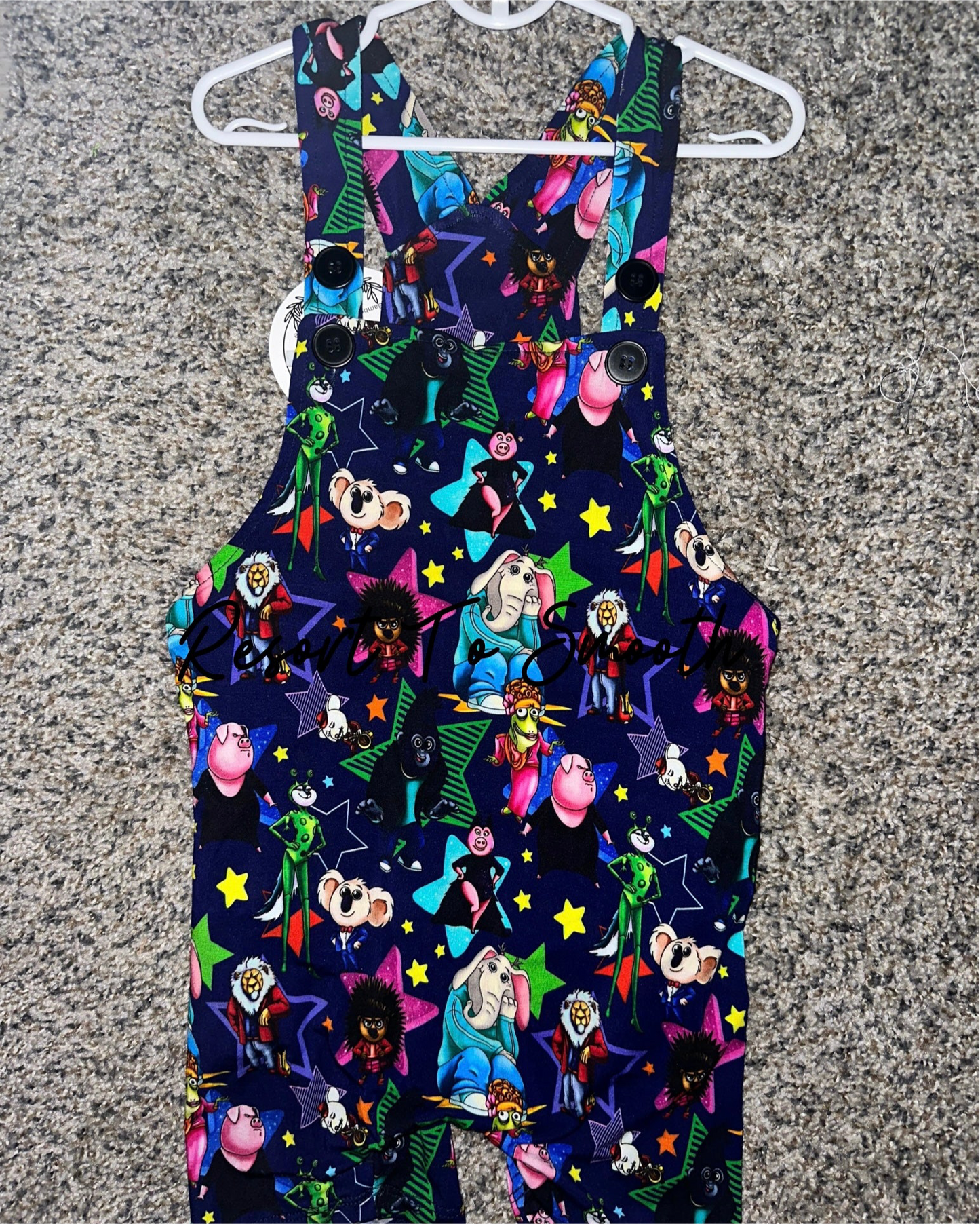 LONG Sing Bamboo Overalls Dungarees