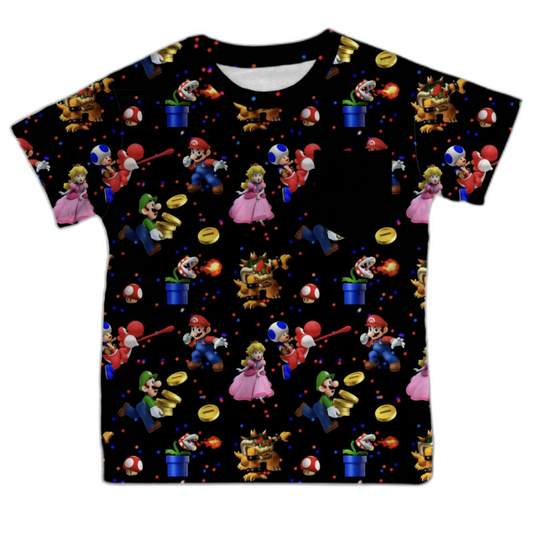 Mario Bamboo Short Sleeve Pocket Tee