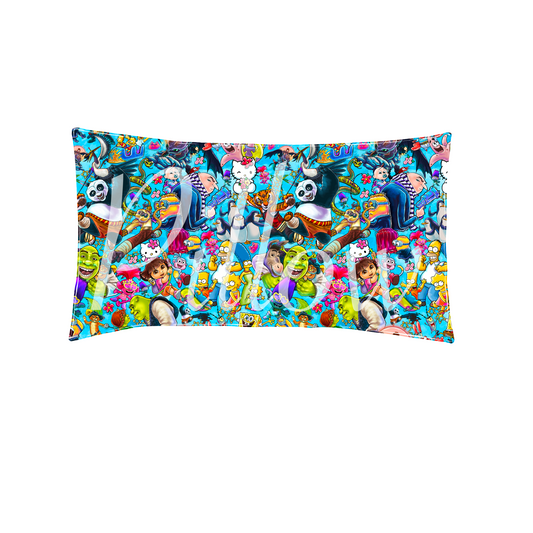 BLUE DUO Bamboo Pillowcase