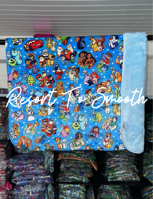 Double Layered MINKY Blanket 40”x30