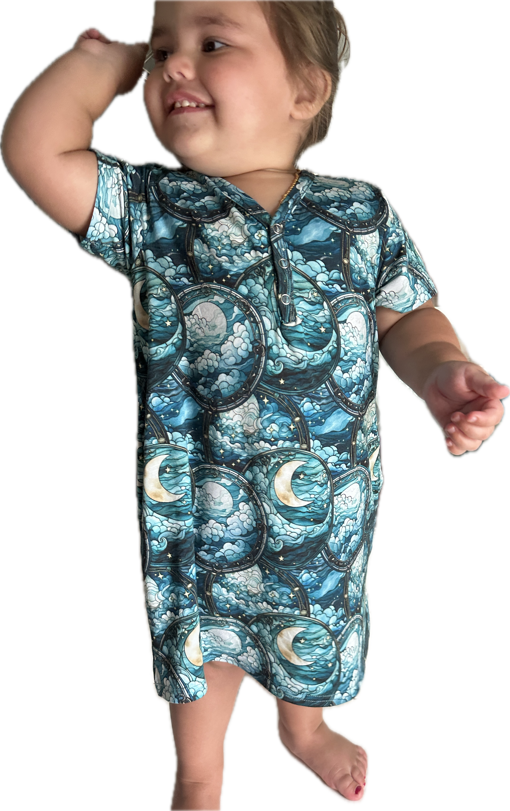 Midnight skies MOOMOO Girls Bamboo