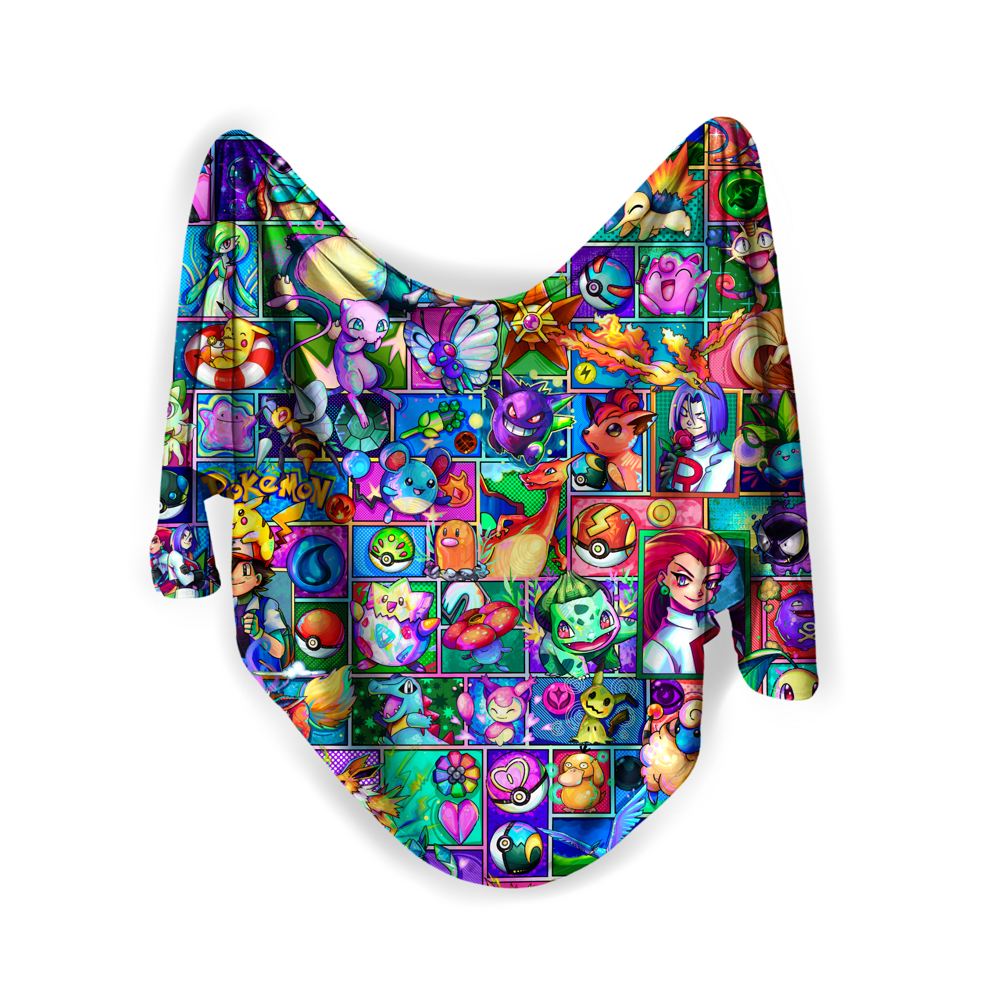 “We Pekachu” Bamboo Single Layered Blanket / Swaddle