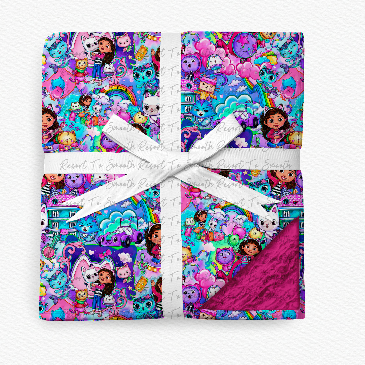 ETA- MAY “GABBY” Bamboo Minky Blanket 60x80”