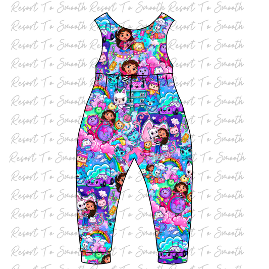 Gabby Bubble Romper Bamboo