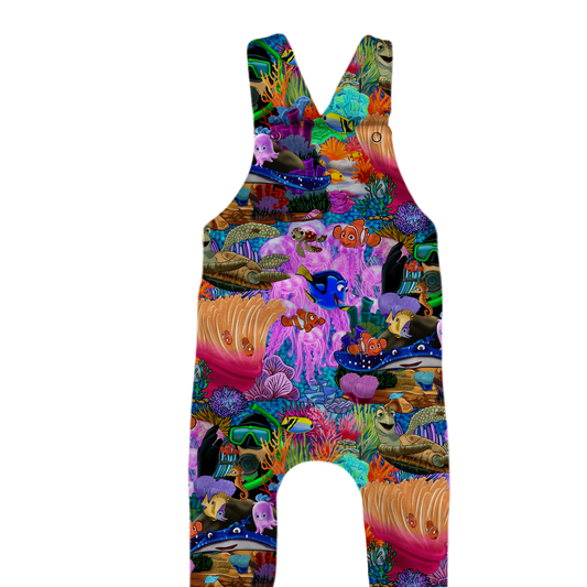 Nemo Short Overalls Bamboo Dungarees