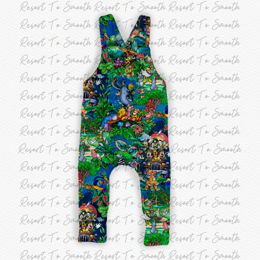 overalls with zipper pattern4