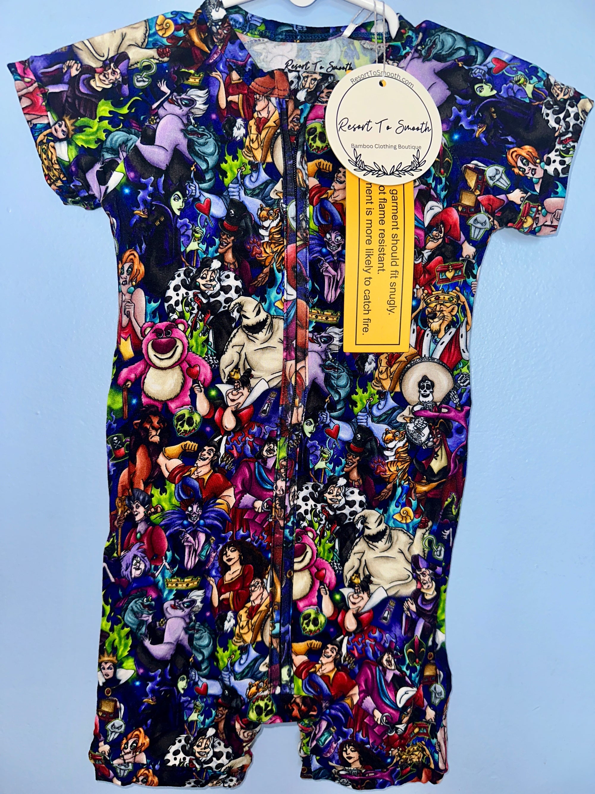 Villains Bamboo Shortie