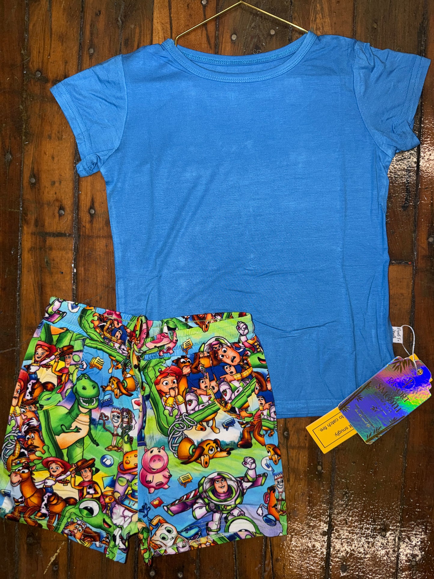 Lillypad Bamboo Short Sleeve Daywear Shorts