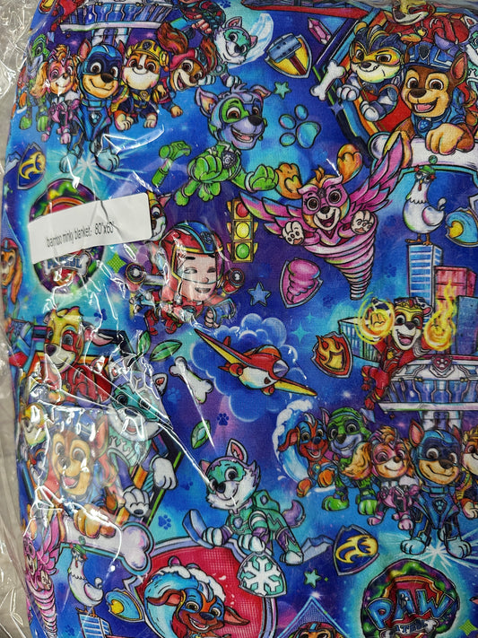 Double Layered BAMBOO MINKY Blanket 80”x60