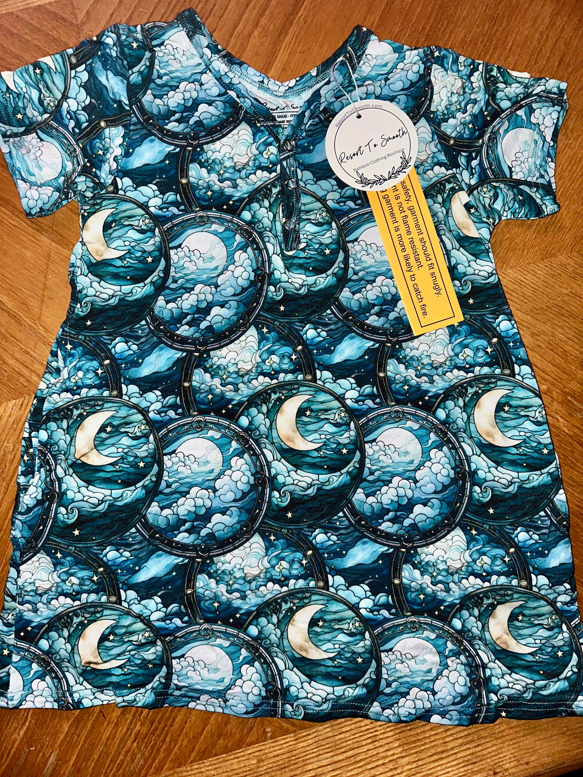 Midnight Skies MOOMOO Womens Bamboo Dress