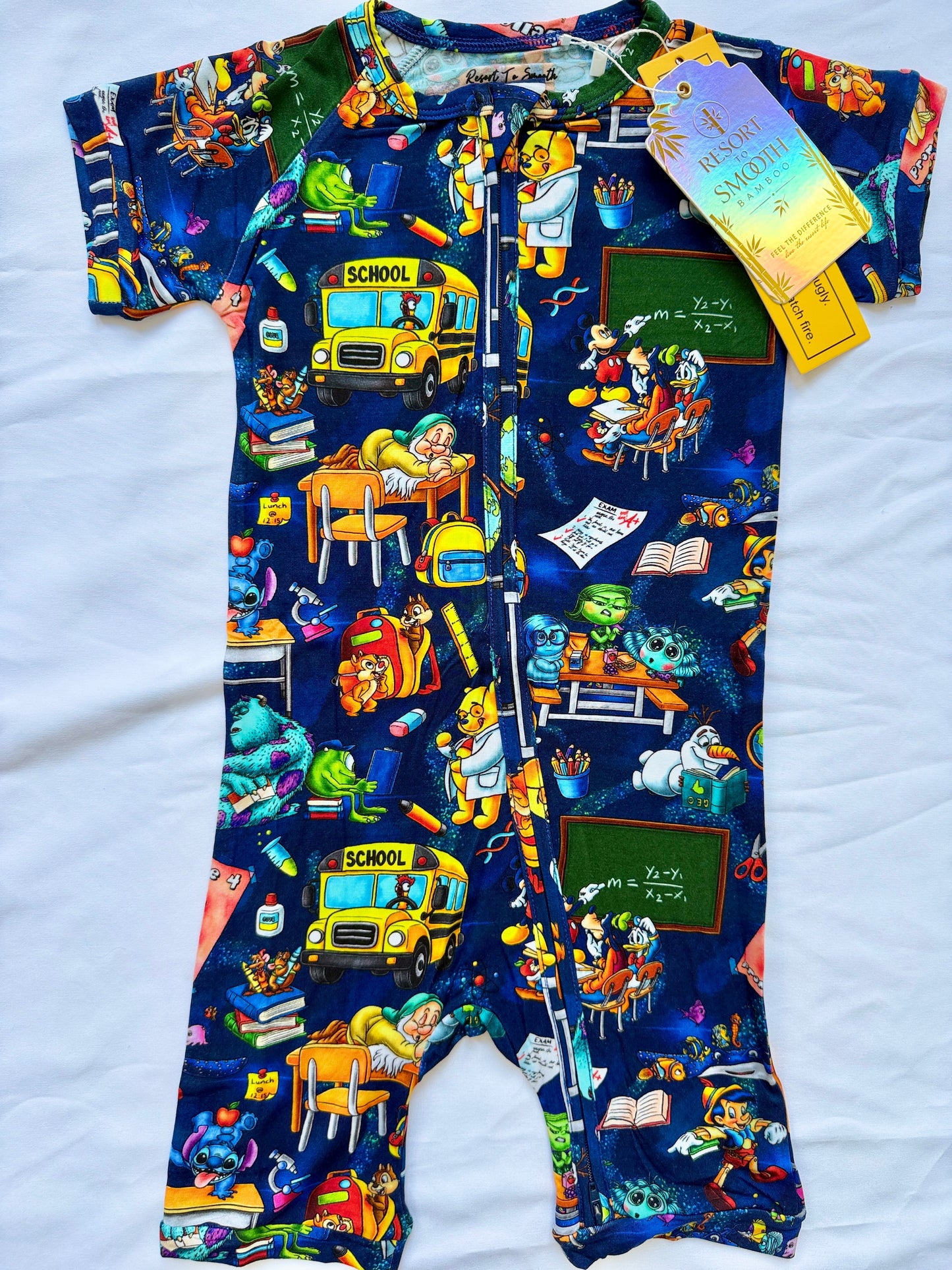 Back To School Bamboo Shortie