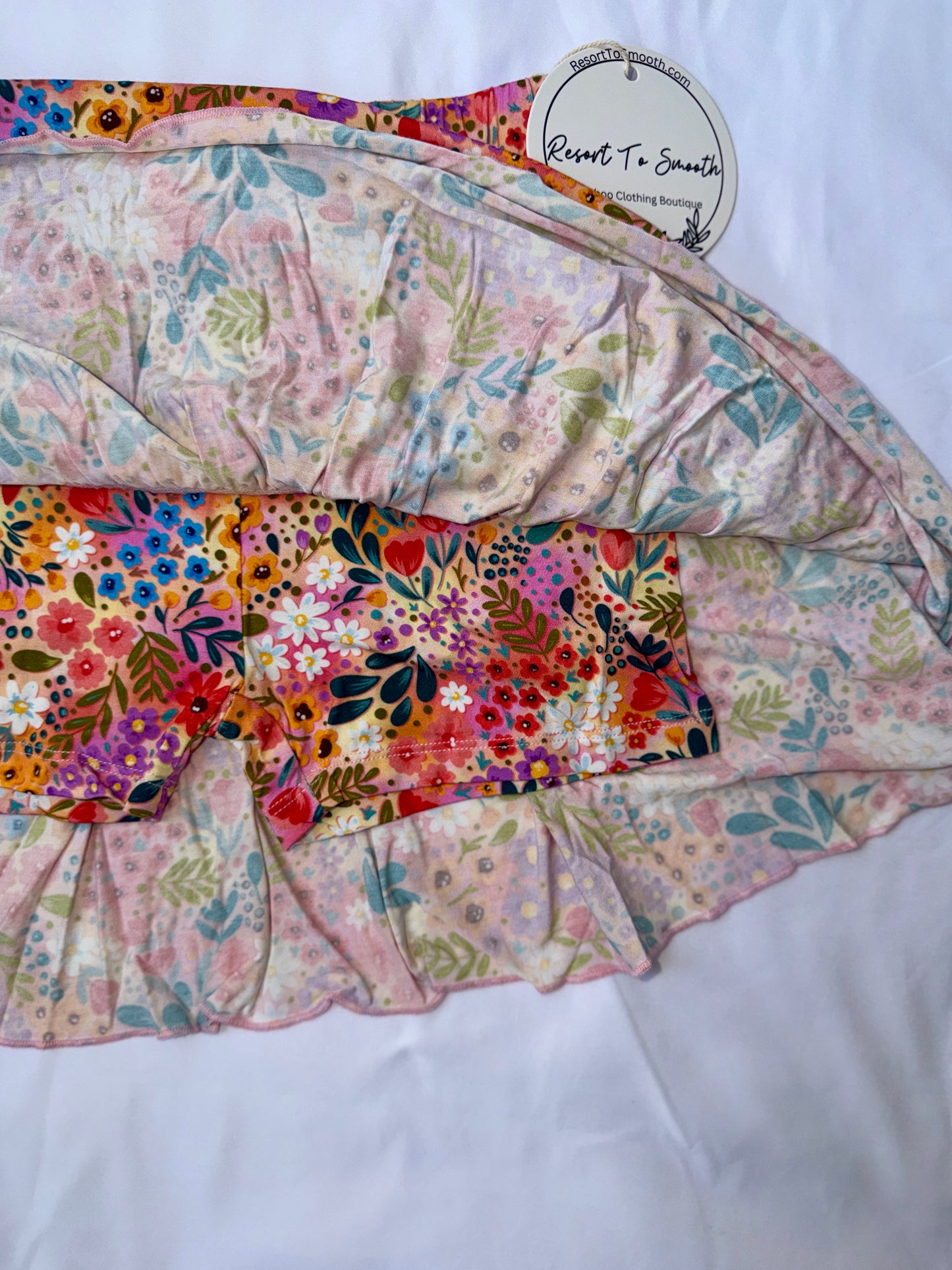 Autumn Floral Bamboo Twirl Skort *NO CODES *
