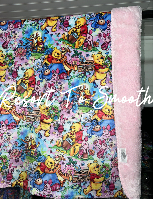 Double Layered MINKY Blanket 40”x30