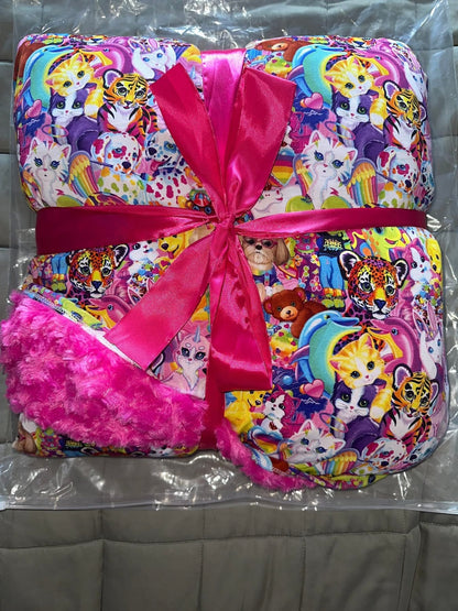 90’s Baby Bamboo Minky Blanket 80”x60”