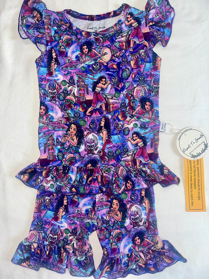 Island Princess Bamboo FLUTTER Sleeve + FLUTTER Shorts
