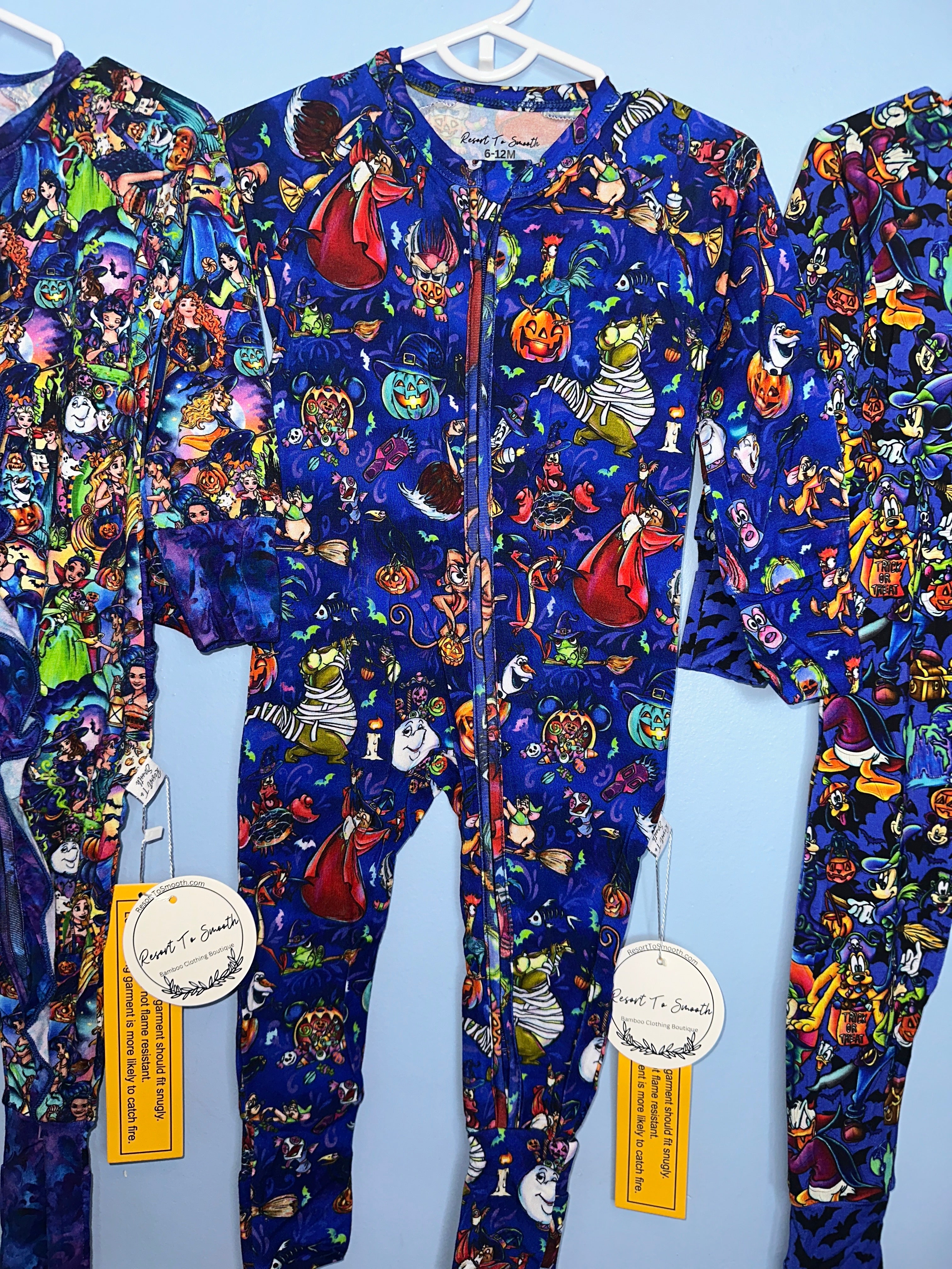 Spooky Sidekicks Bamboo Zippy