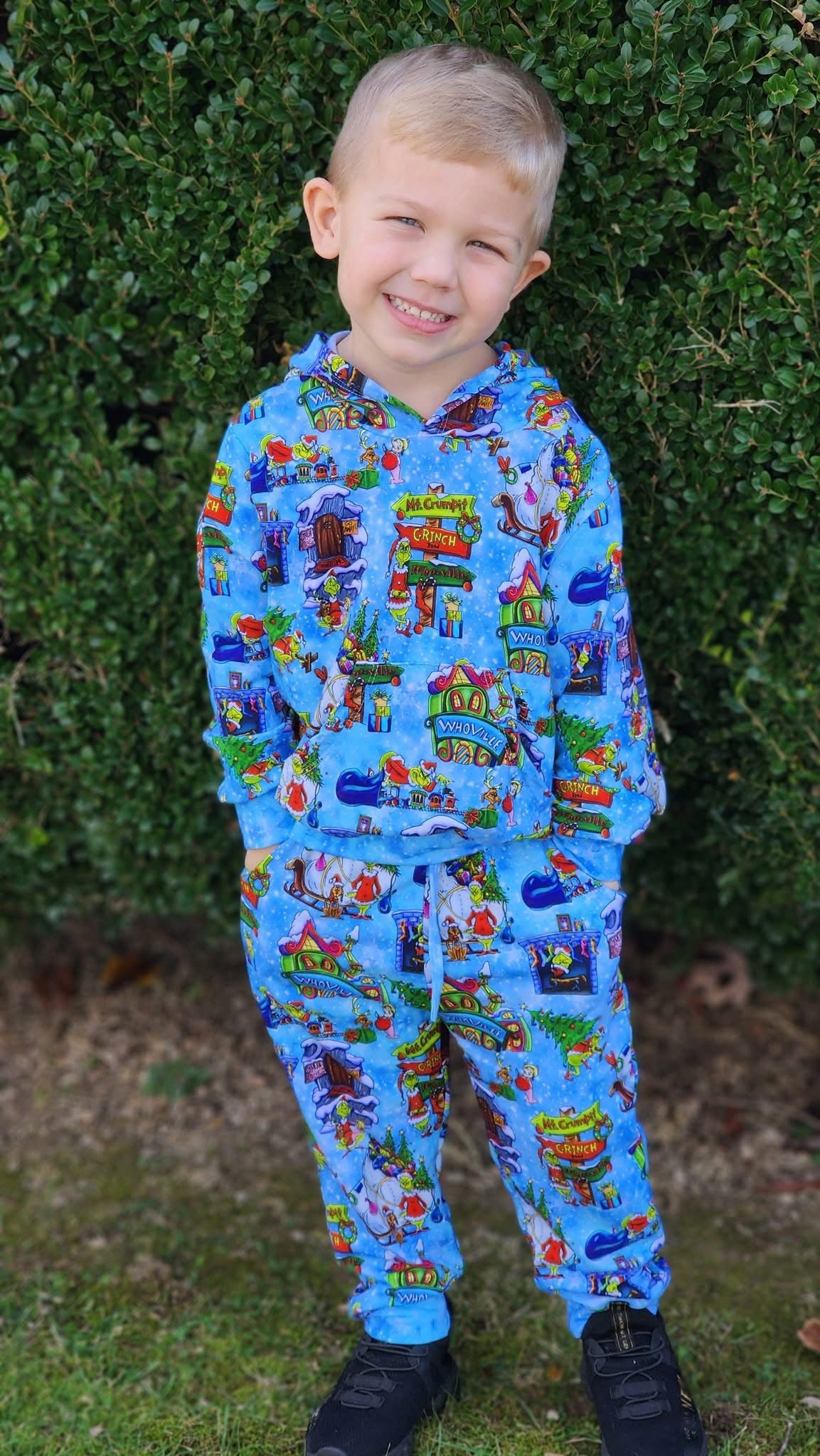 PREORDER Whovilles Favorite French Terry Bamboo Hooded Jogger Set