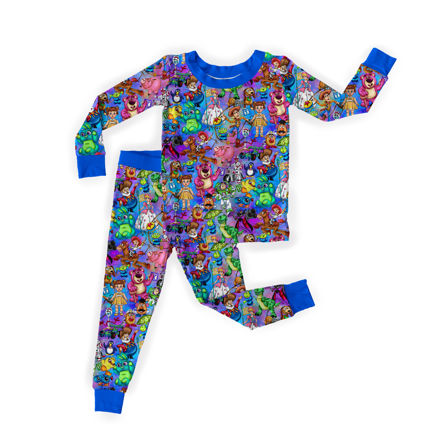 Toy Story BLUE Long Sleeve Pants Bamboo Set PREORDER