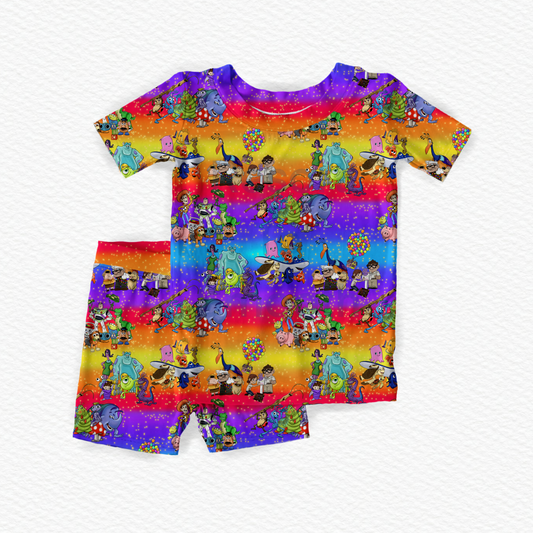Pix Crews Short Sleeve Short Set *SITE EXCLUSIVE*