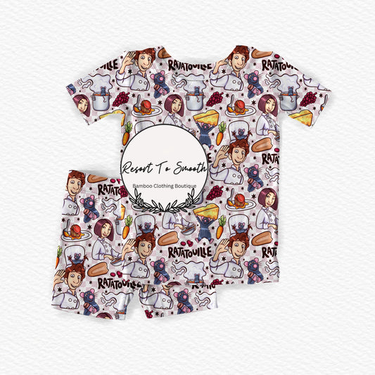 Family Recipe Short Sleeve Short Set
