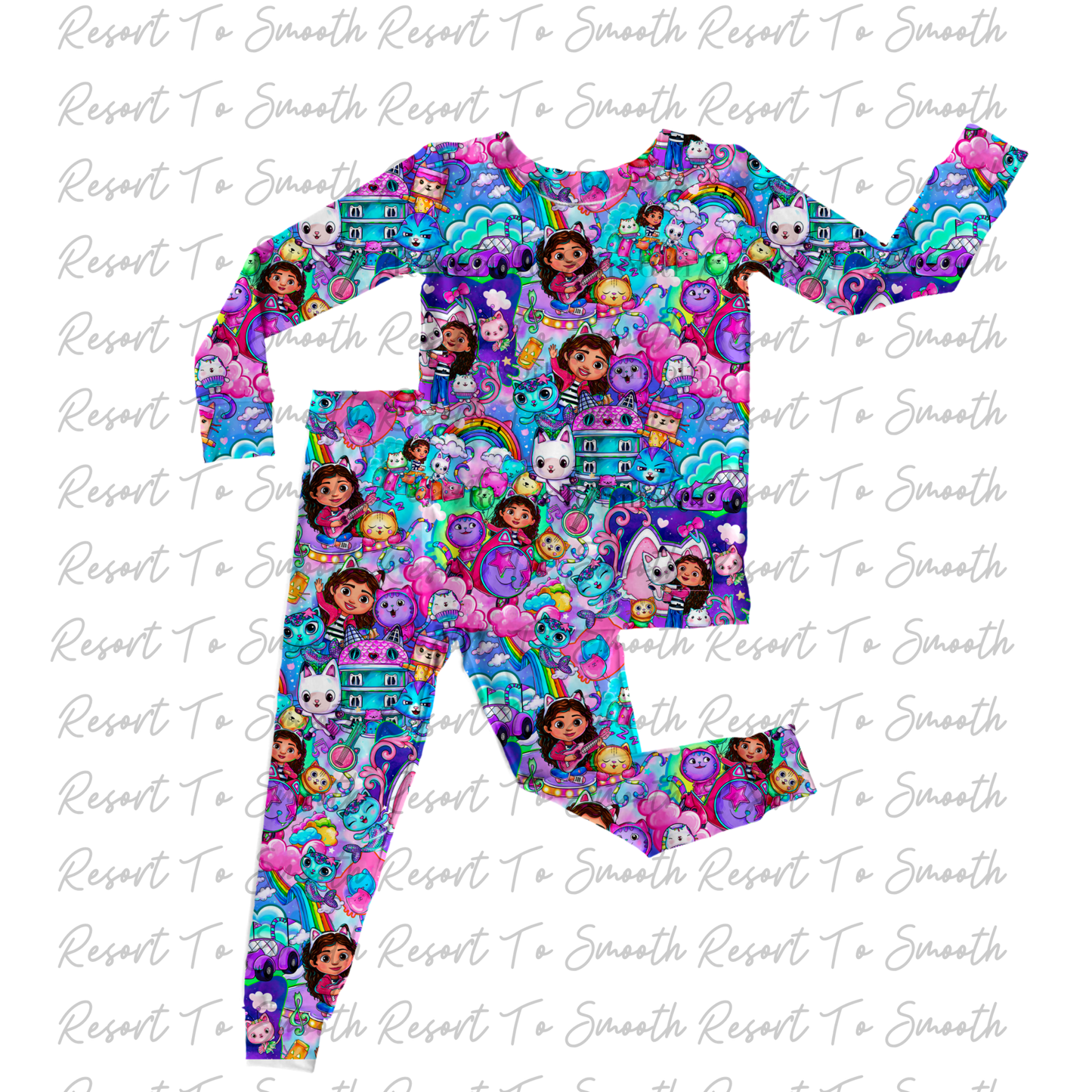 ETA- MAY “GABBY” Long Sleeve Pants Bamboo Set