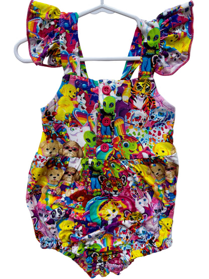 90’s Baby Flutter Sleeve Summer Bamboo Bubble