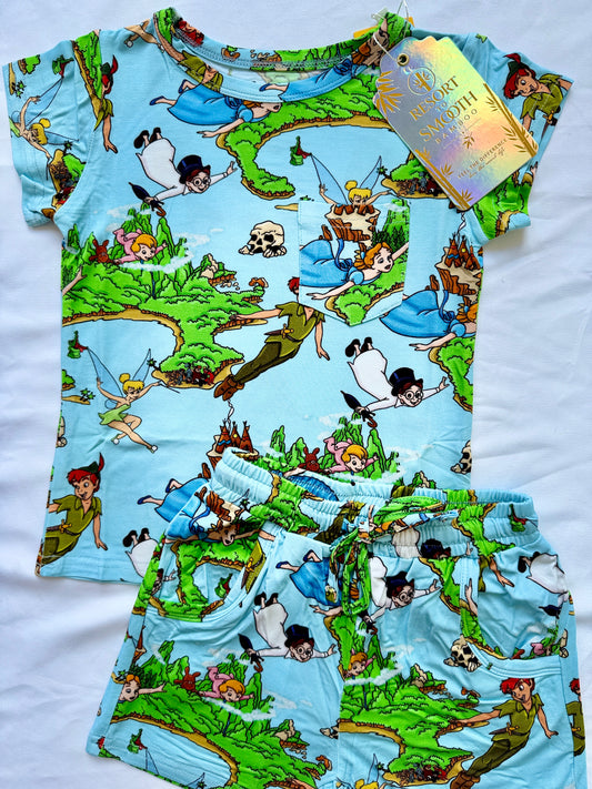 Flying Boy Bamboo Short Sleeve Daywear Short Set