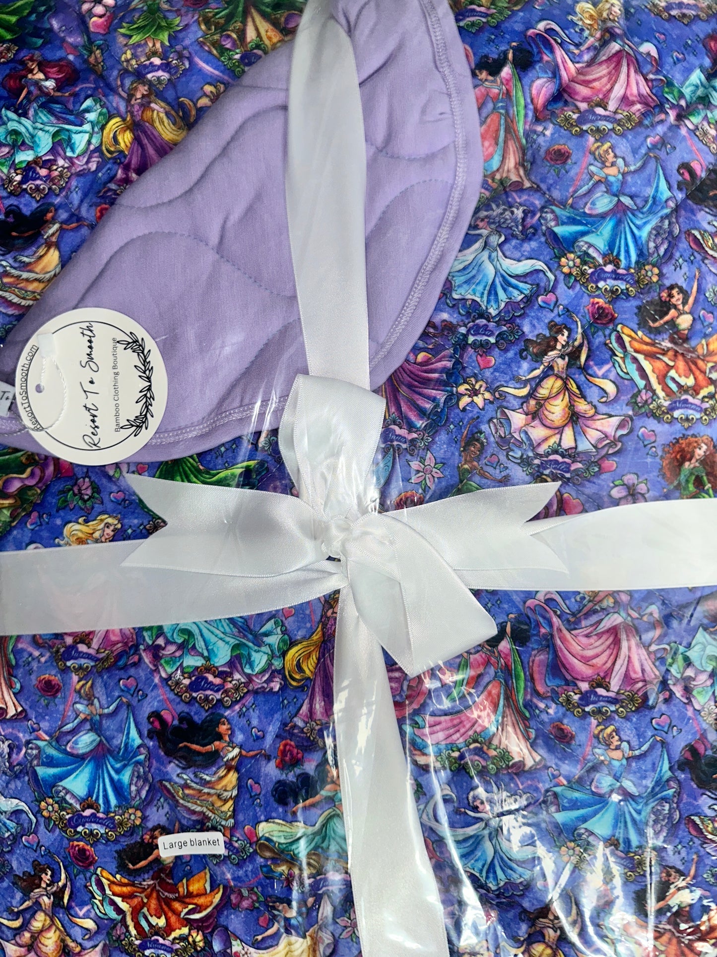 Exclusive Princesses Bamboo Quilted Blanket 60x80”