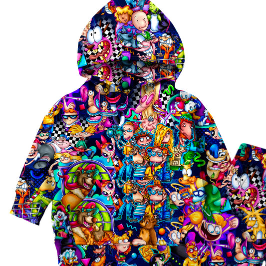 “ 90’s Cartoon Studio ” Adult French Terry Bamboo HOODIE