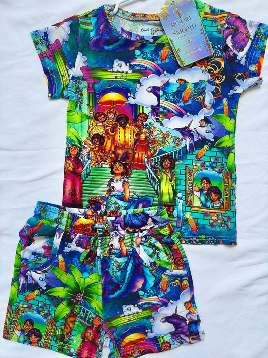Gifted Family Bamboo Short Sleeve Daywear Short Set